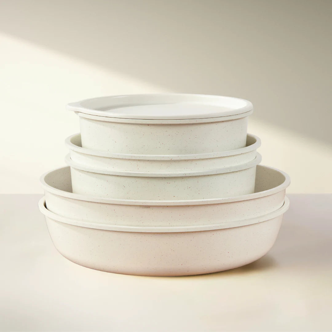 Gourmetific™ Cookware Set - Cream