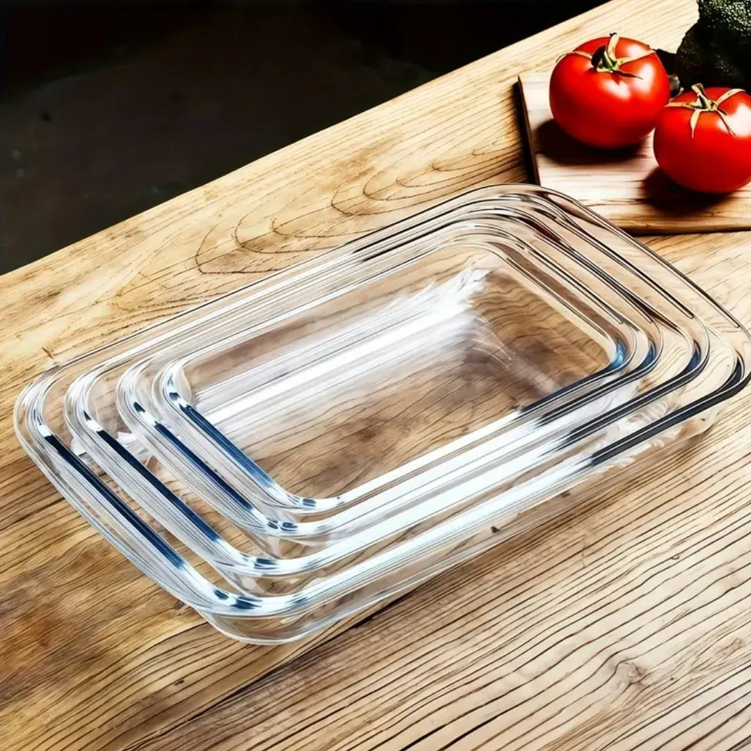 Gourmetific™ Glass Baking Dish Set