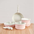 Gourmetific™ Cookware Set - Blush Pink