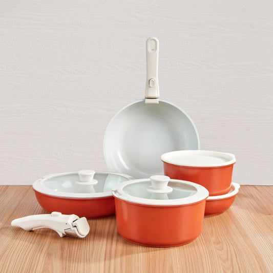 Gourmetific™ Cookware Set - Terracotta