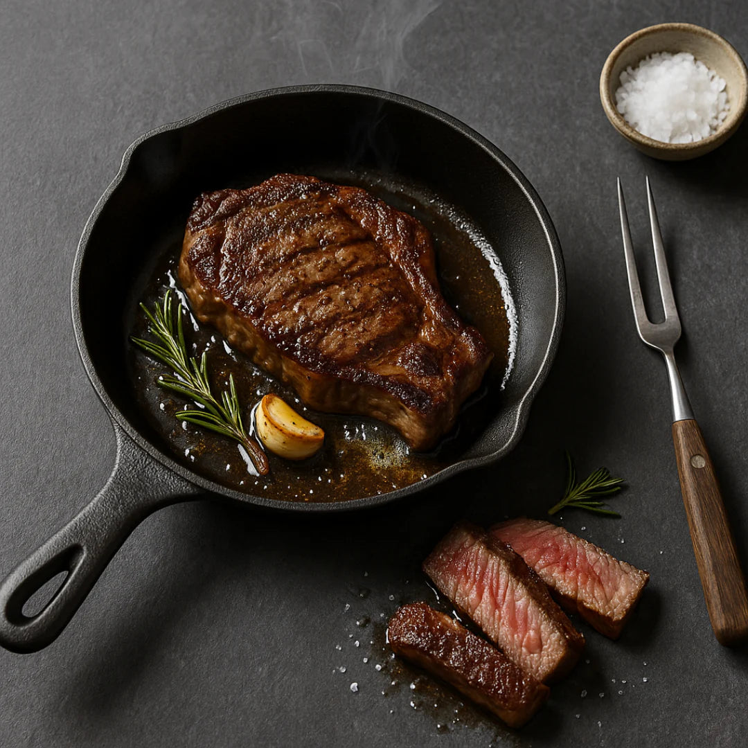 Gourmetific™ Cast Iron Skillet Set (5 Pieces)