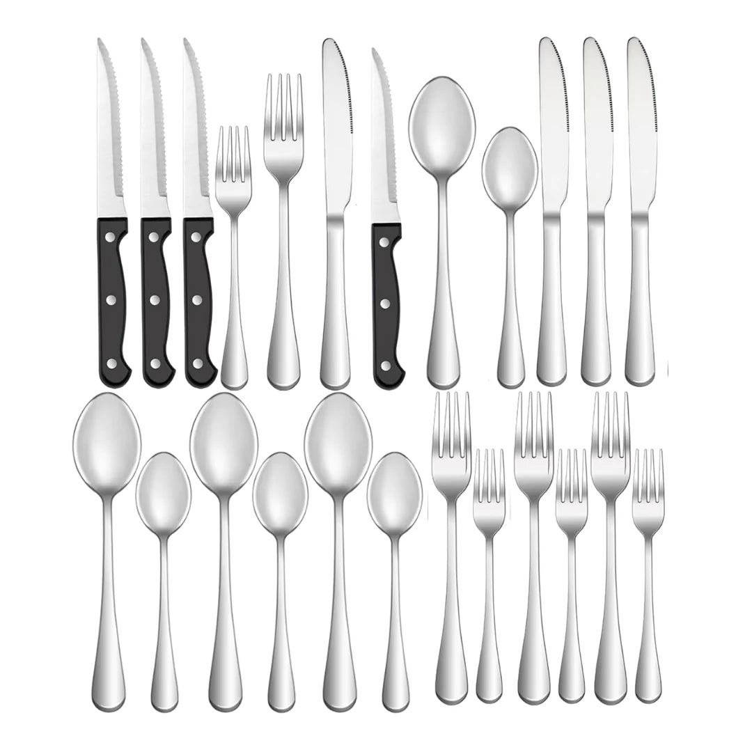 Gourmetific™ Stainless Steel Cutlery Set