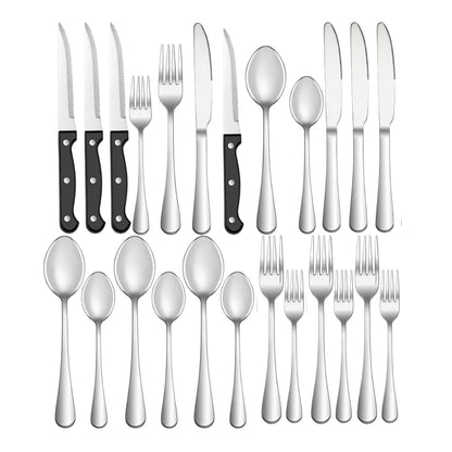 Gourmetific™ Stainless Steel Cutlery Set