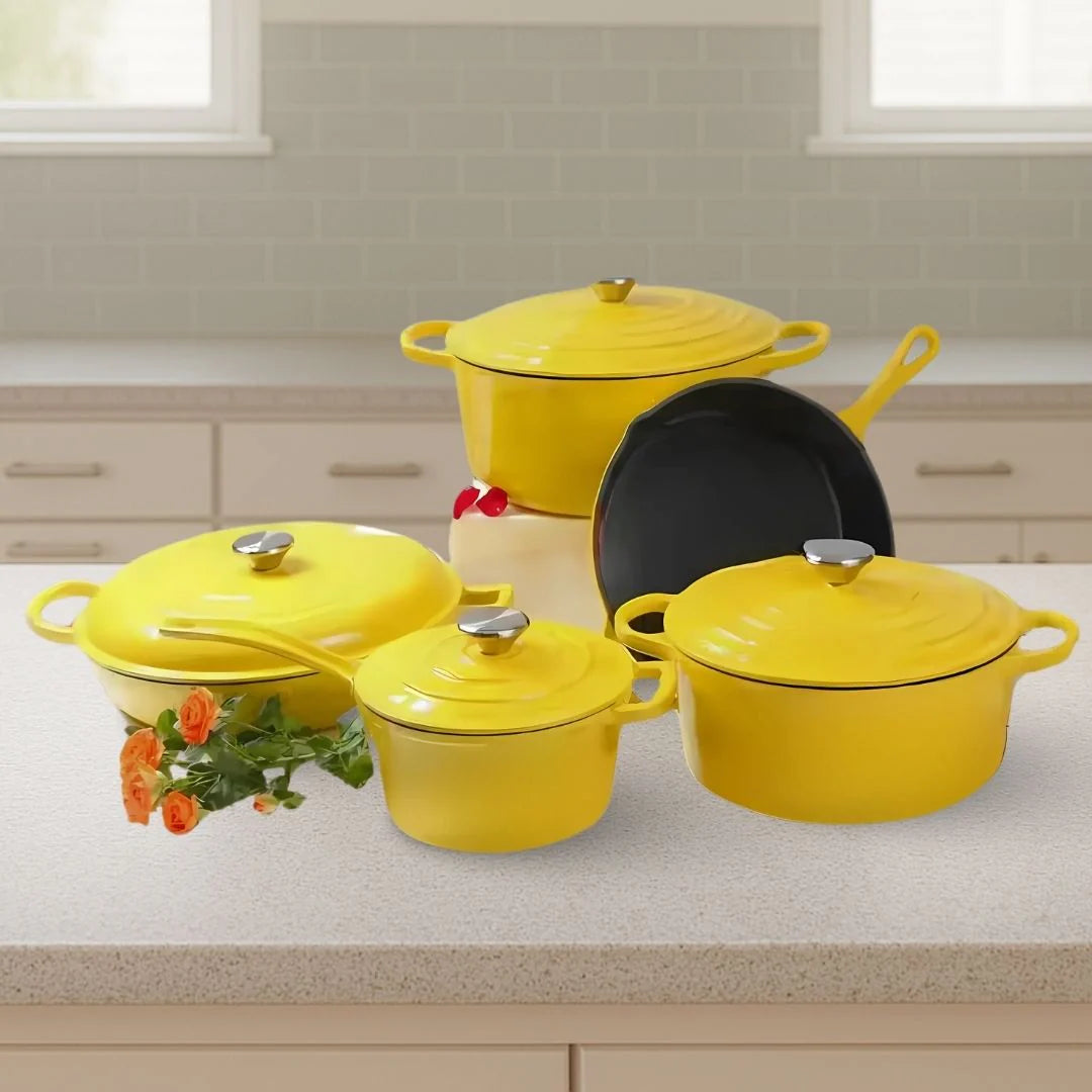 Gourmetific™ Cast Iron Cookware Set