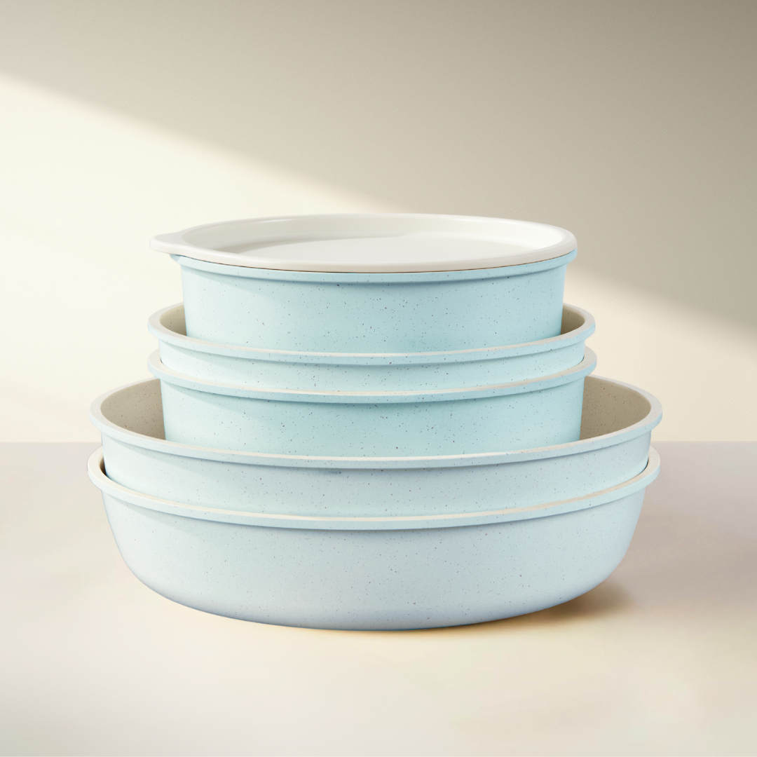Gourmetific™ Cookware Set - Sky Blue