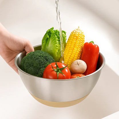Gourmetific™ Stainless Steel Bowl Set