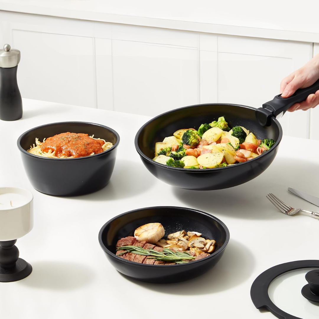 Gourmetific™ Cookware Set - Black