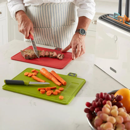 Gourmetific™ Smart Knife & Board Set
