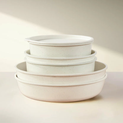 Gourmetific™ Cookware Set - Cream