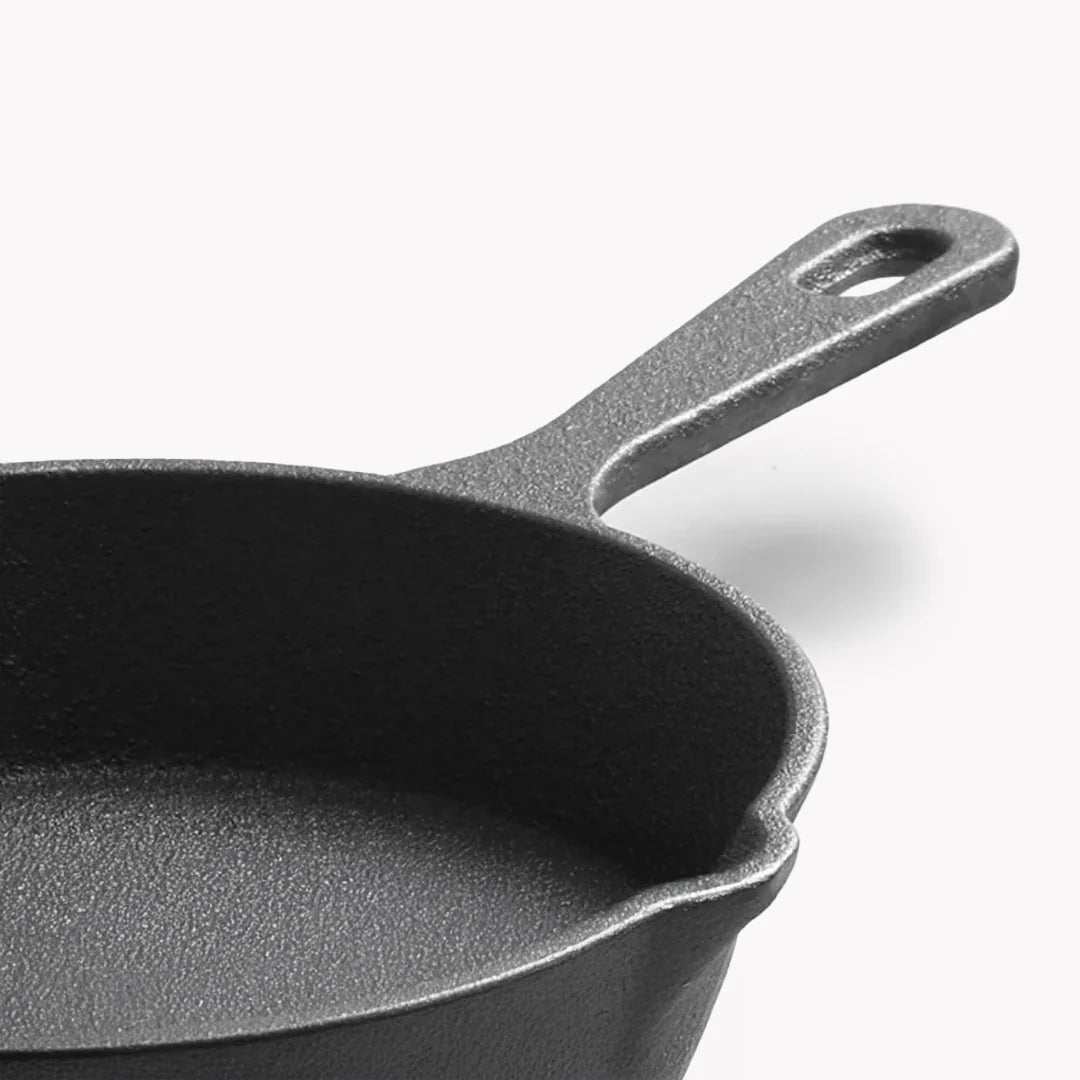 Gourmetific™ Cast Iron Skillet Set (3 Pieces)
