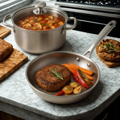 Gourmetific™ Titanium Cookware Set