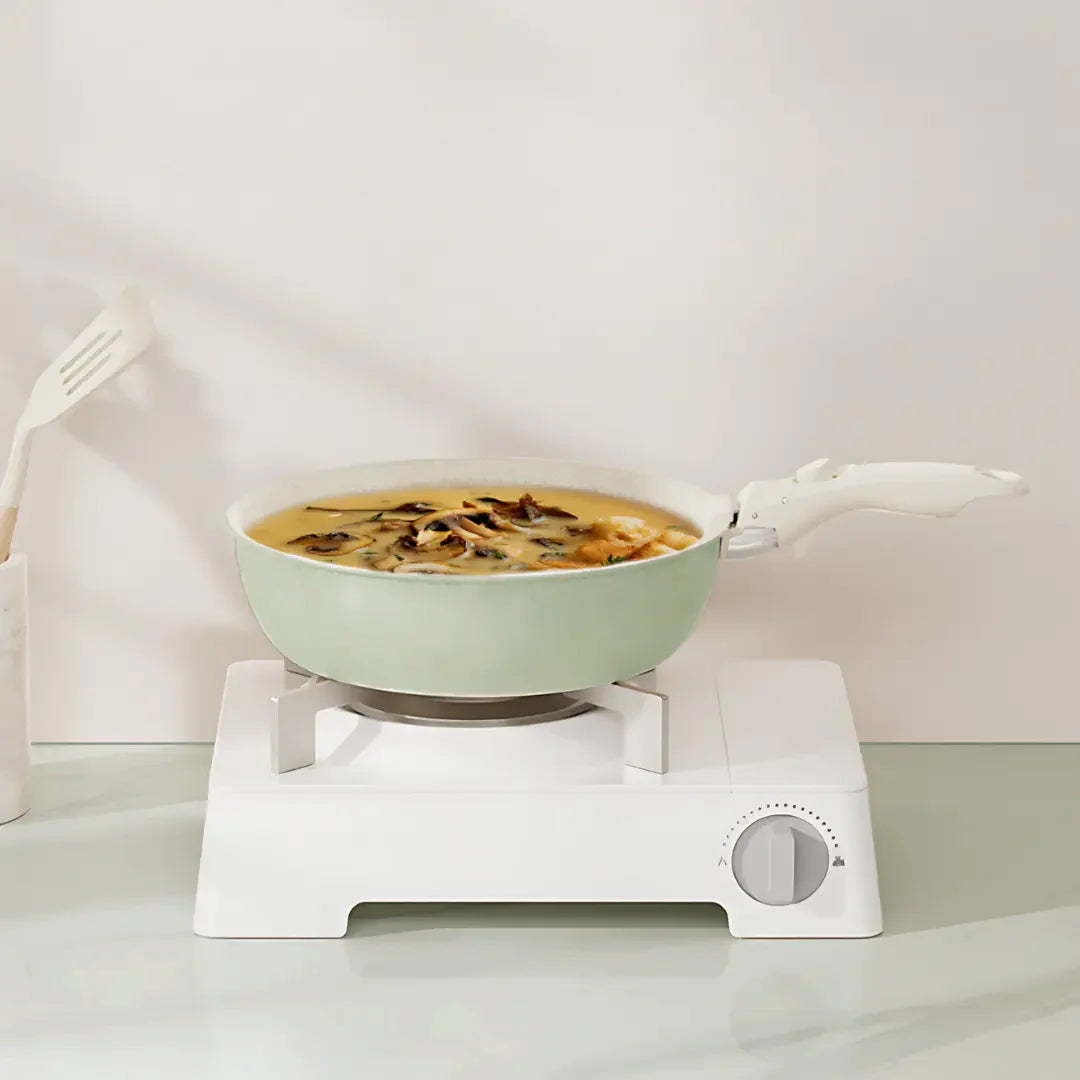 Gourmetific™ Cookware Set - Mint Green